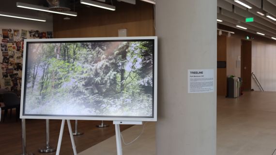 Ruth Maclennan and Rodell Warner: Install at the ARC, Glasgow | Credit: Kevin Leomo