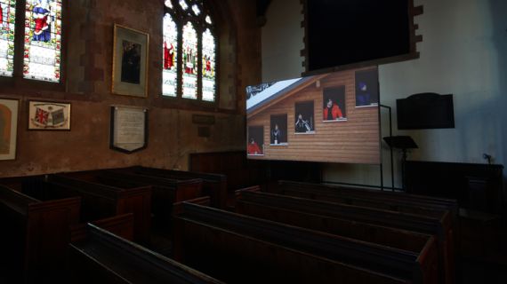 A Light Shines in the Darkness at St Leonard’s Church, Bridgnorth