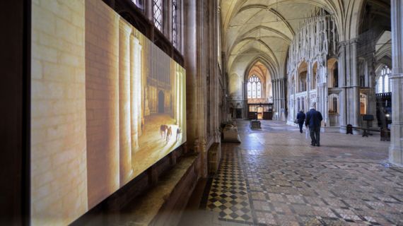 A Light Shines in the Darkness launch at Winchester Cathedral