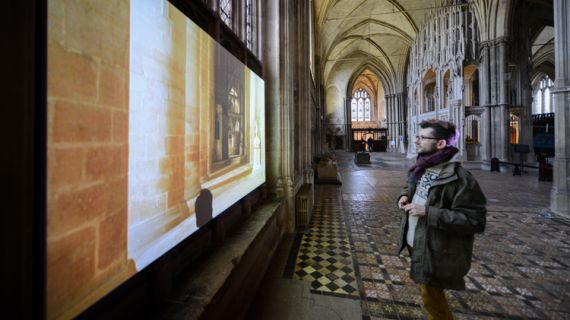 A Light Shines in the Darkness launch at Winchester Cathedral