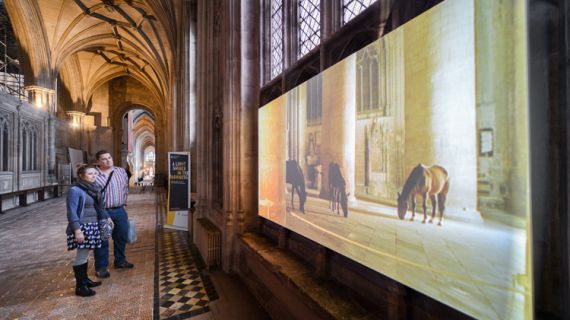 A Light Shines in the Darkness launch at Winchester Cathedral