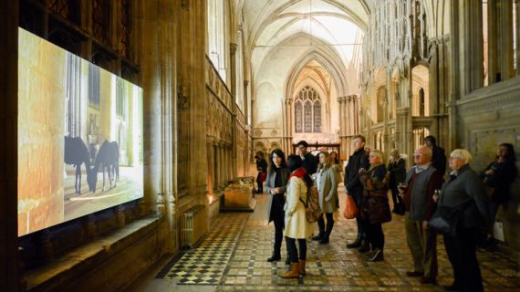 A Light Shines in the Darkness launch at Winchester Cathedral