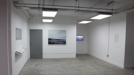 Somewhere Becoming Sea: Installed at Humber Street Gallery