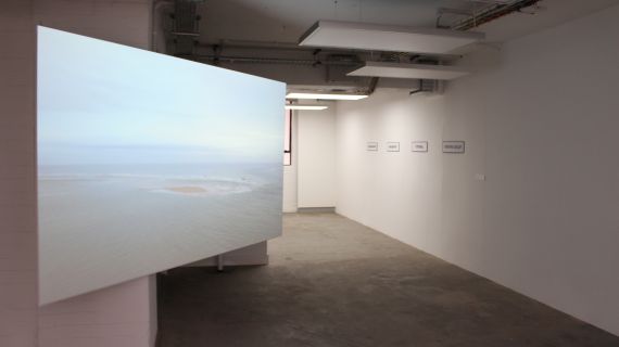 Somewhere Becoming Sea: Installed at Humber Street Gallery