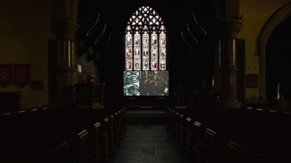 A Light Shines in the Darkness at Church of St Edmund, Rochdale