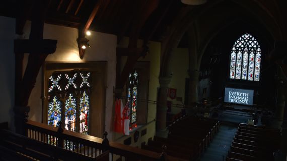 A Light Shines in the Darkness at Church of St Edmund, Rochdale