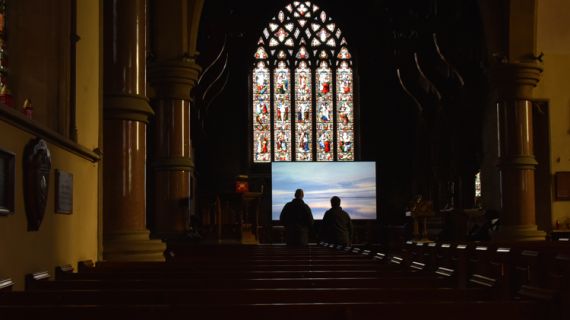 A Light Shines in the Darkness at Church of St Edmund, Rochdale