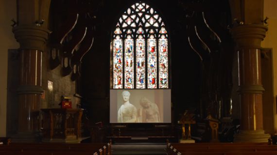 A Light Shines in the Darkness at Church of St Edmund, Rochdale