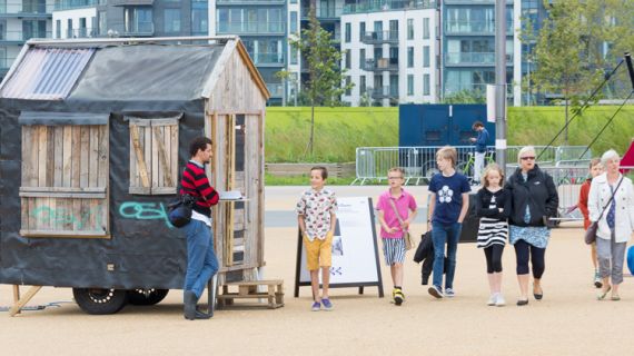 Memory Marathon at Art Moves Festival, Queen Elizabeth Olympic Park