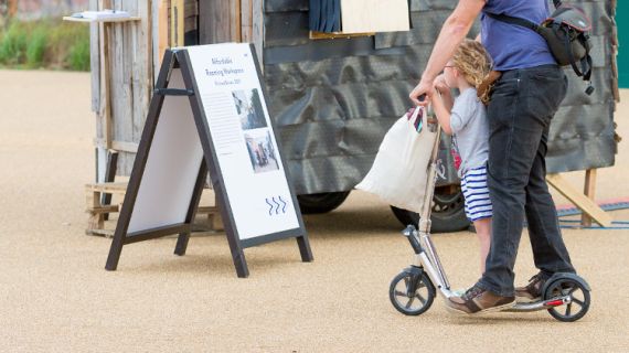 Memory Marathon at Art Moves Festival, Queen Elizabeth Olympic Park